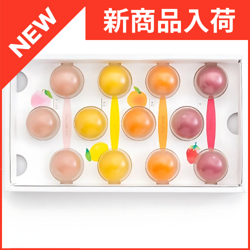 ”【夏の新商品】フルーツ餡玉　葛あん果